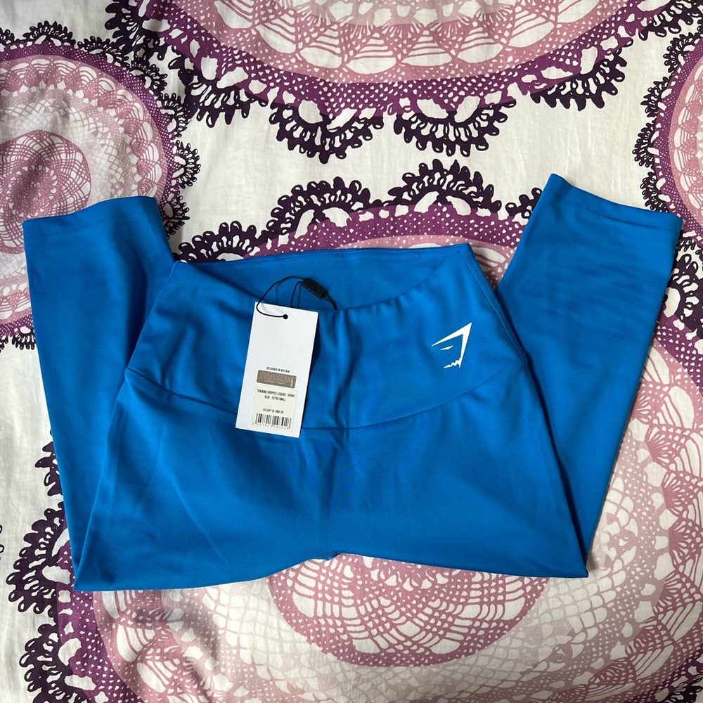 NWT gymshark blue leggings
